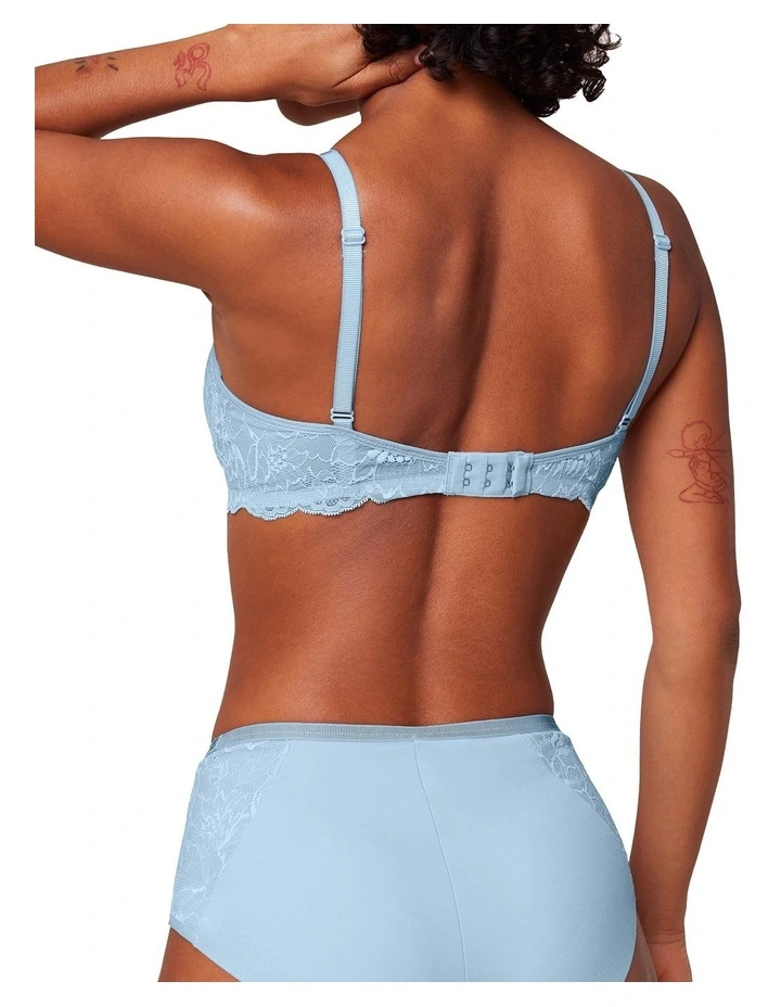 Amourette Charm T Wired Bra in Blue