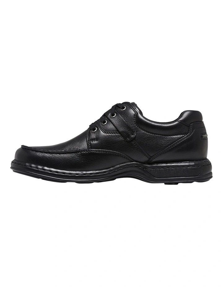 Randall II Leather Black Lace Up Shoe