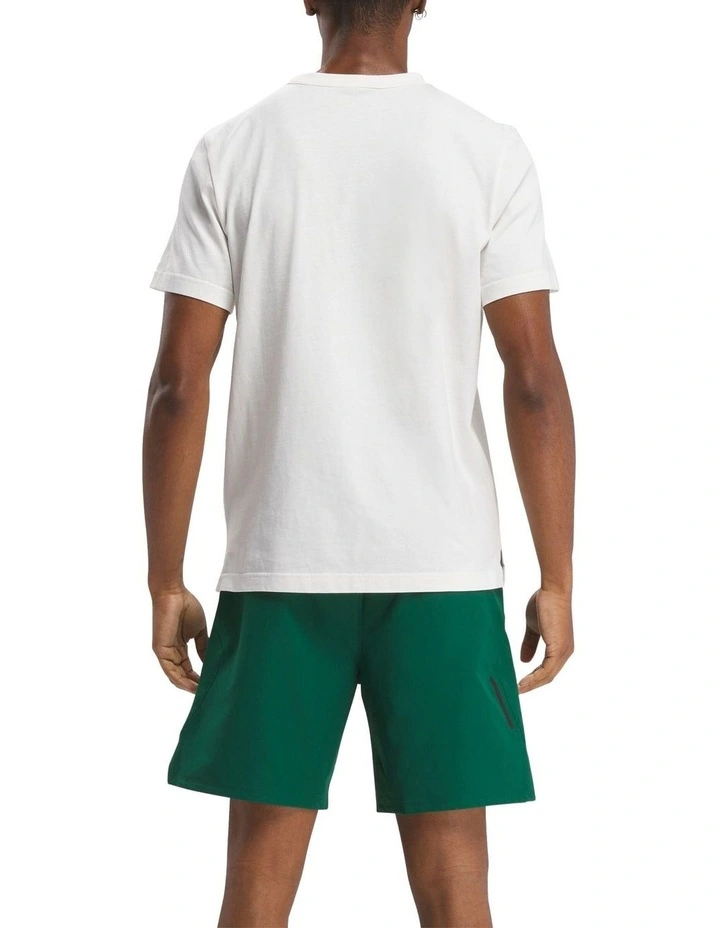 Court Sport Graphic Tee in Chalk