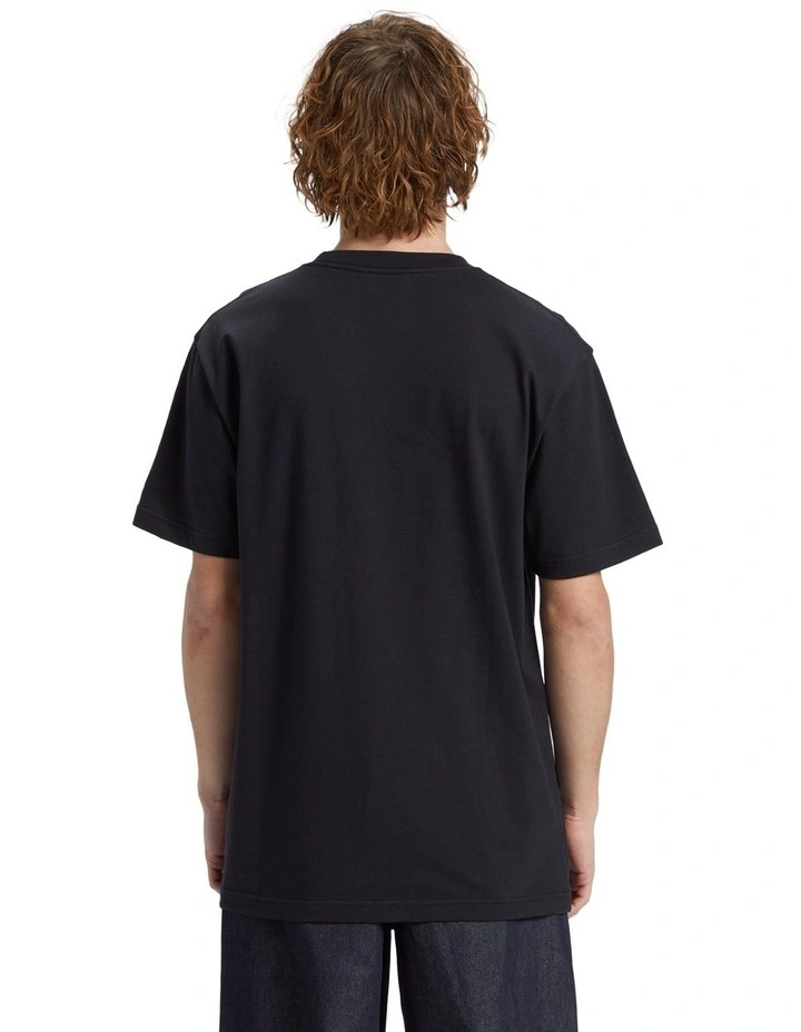 Star T-shirt in Black/Pewter