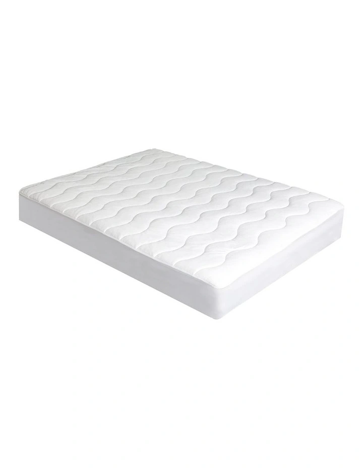 Cool Mattress Topper Protector Cover in White