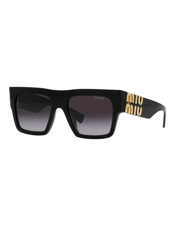 MU 10WS Black Sunglasses
