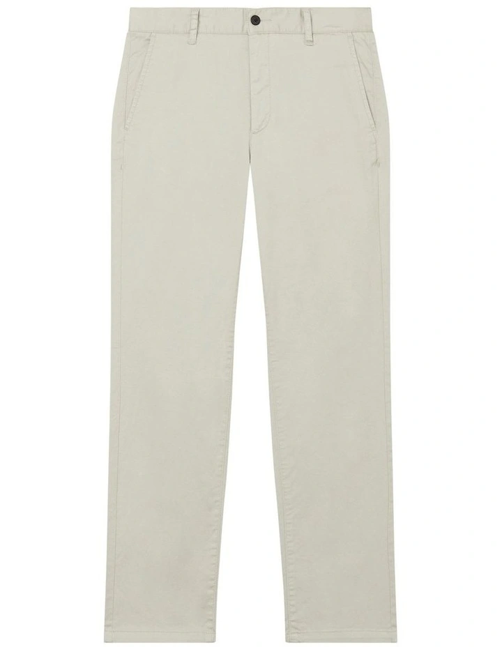 Twill Casual Pant in Stone