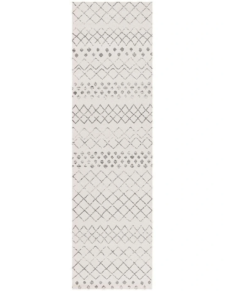 Oasis Selma Tribal Rug in White