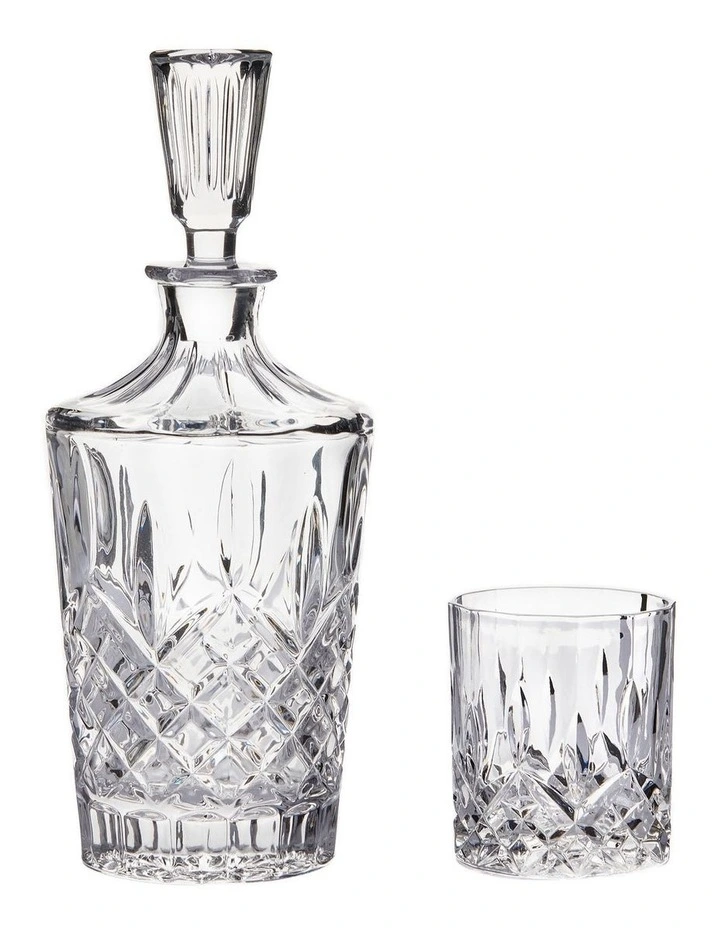 Bond Harding Decanter And Tumbler Set 5 Piece