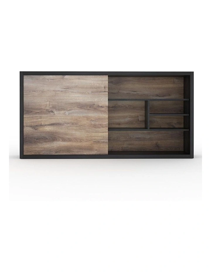 Aftan Display Unit 2.4M Mahogany Black