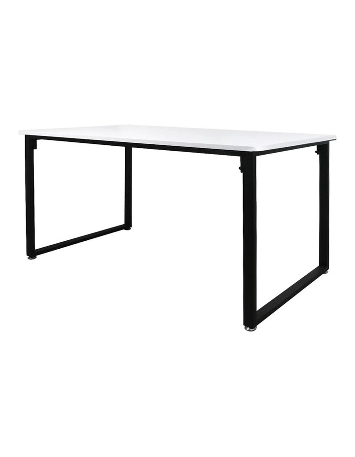 Office Computer Study Table Workstation Student Desks in White