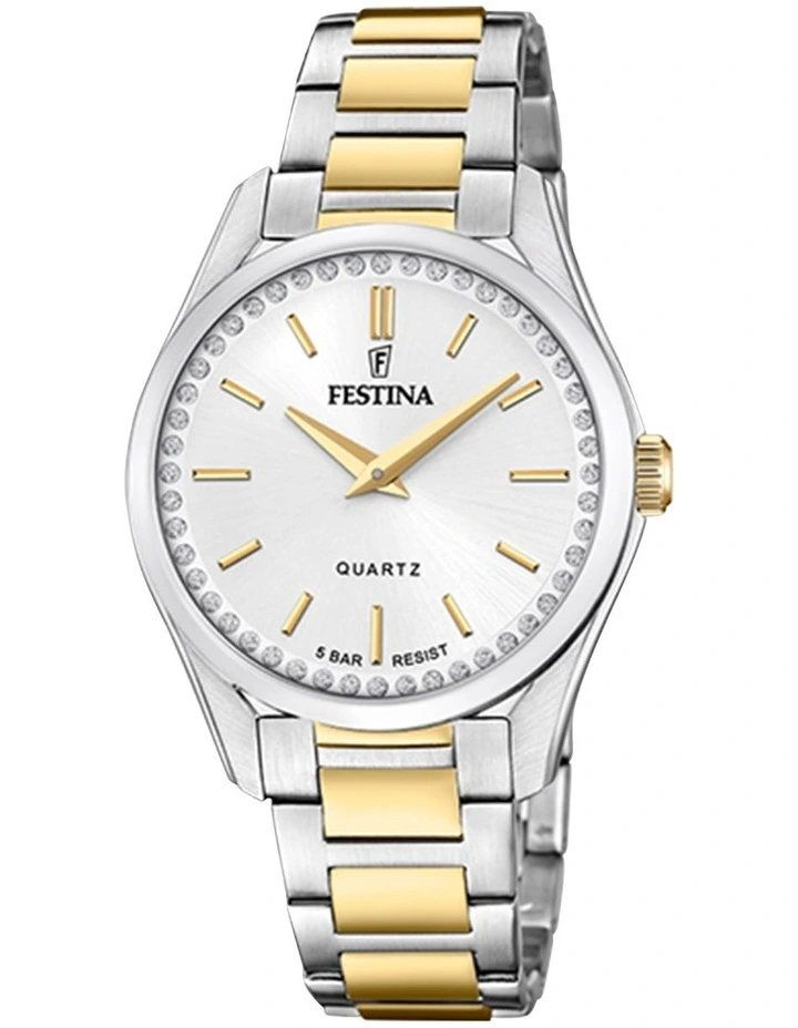 Festina Mademoiselle Stainless Steel Watch in Gold