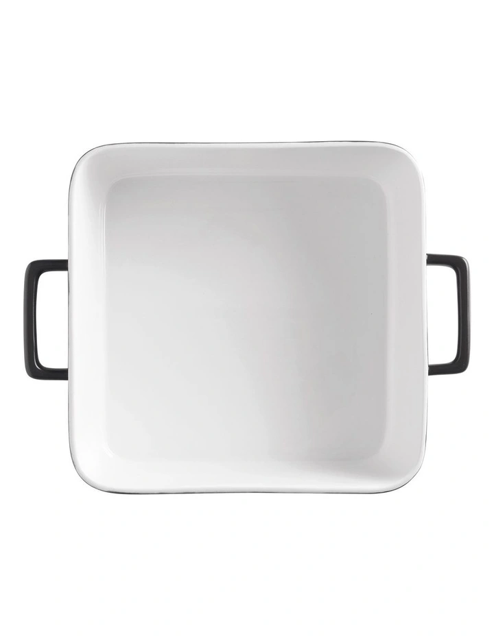 Epicurious 24x8cm Gift Boxed Square Baker in Black
