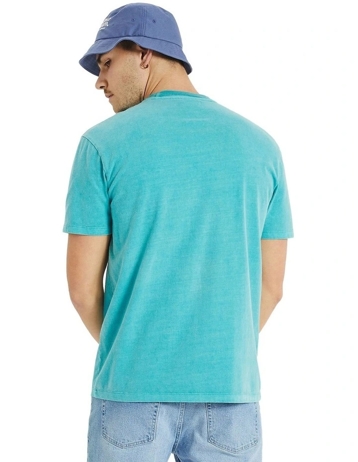 Camper Box Fit Tee in Pigment Bristol Blue