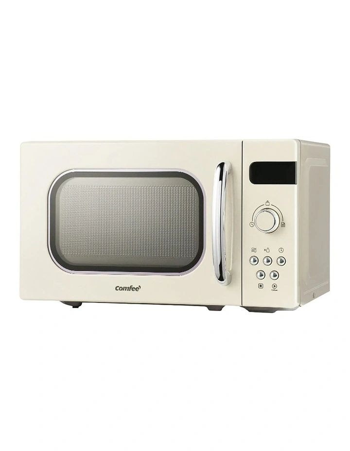 20L Microwave Oven 800W in Cream