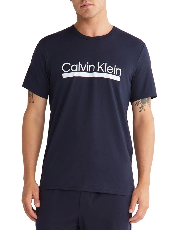 Chill Sleep Tee in Navy