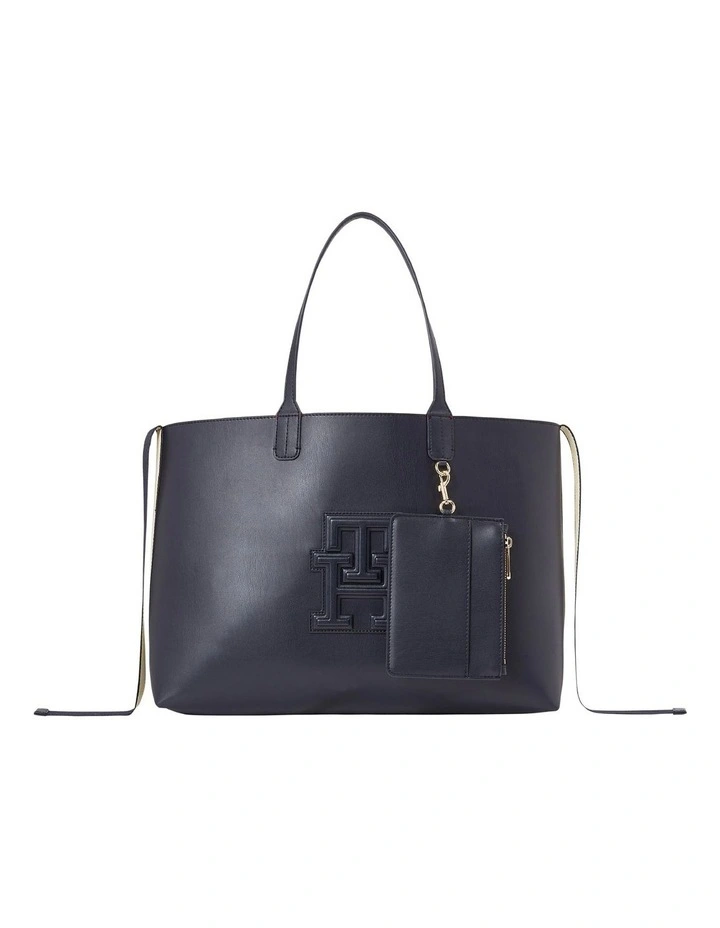 Iconic Tommy Tote Bag in Blue