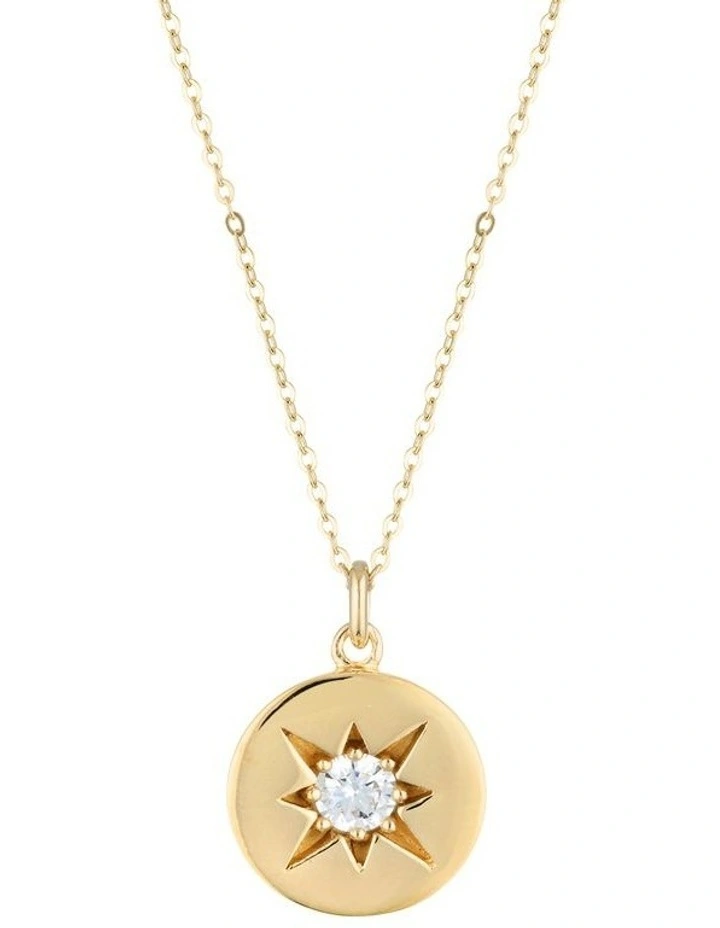 Stellar Lights Pendant Necklace in Gold