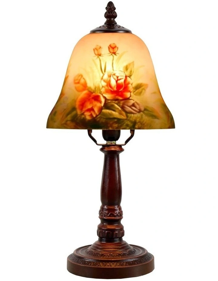 Hand Painted Table Lamp Small Multi