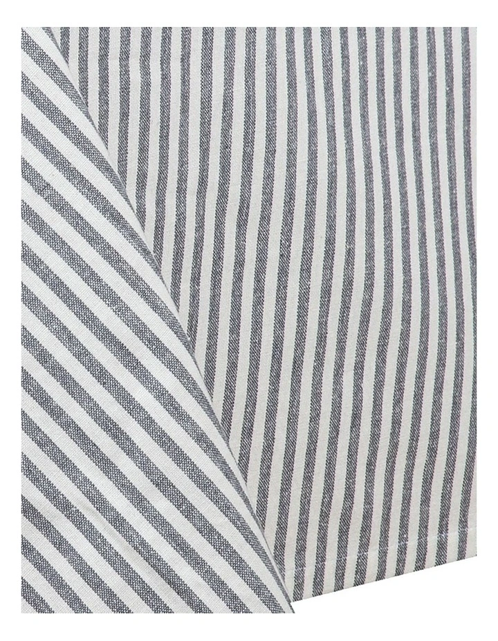 Pinstripe Tablecloth 300cm in Grey