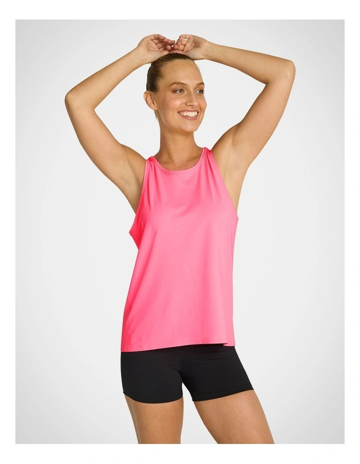 Power Up Tank in Party Pink