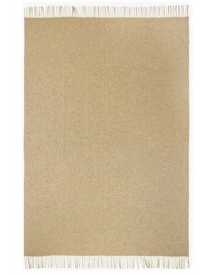 Hampton Throw Blanket in Camel