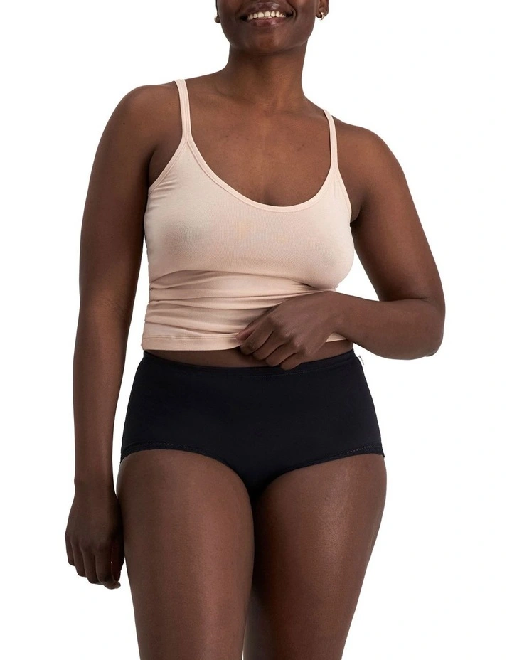 Parisienne Delicate Full Brief in Black