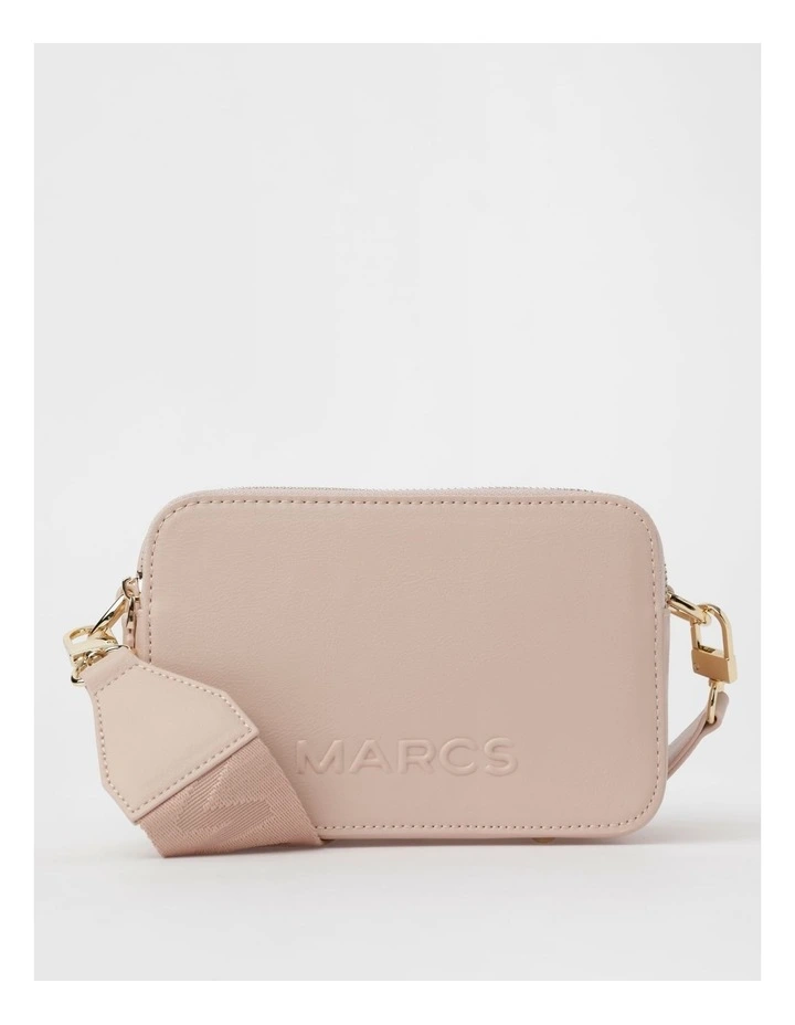 Budapest Zip Around Crossbody Bag in Blush