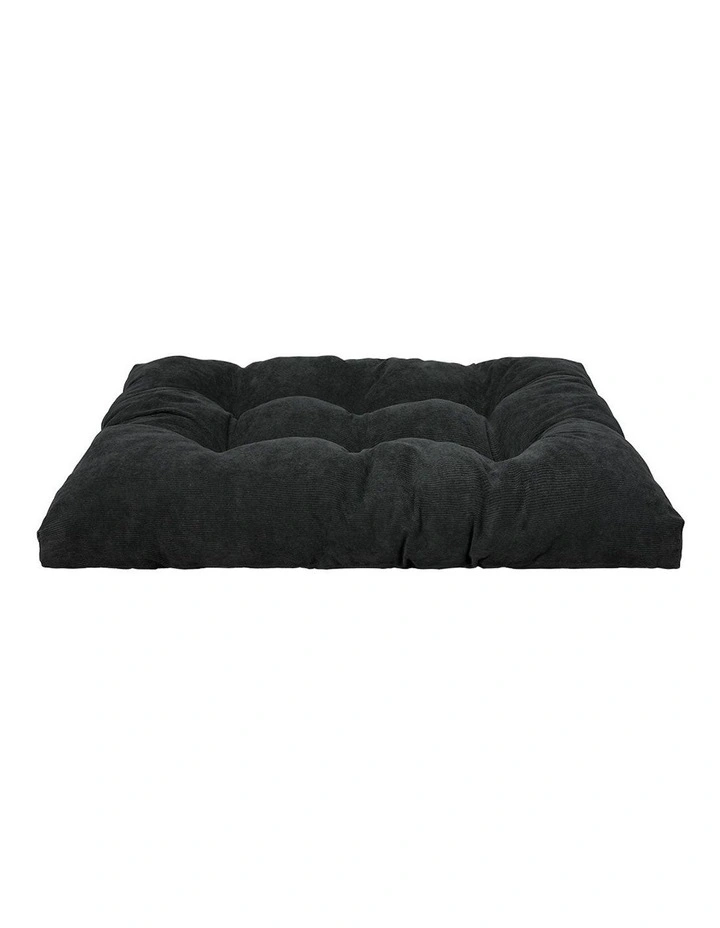 Washable Plush Pet Cushion Bed XL in Grey