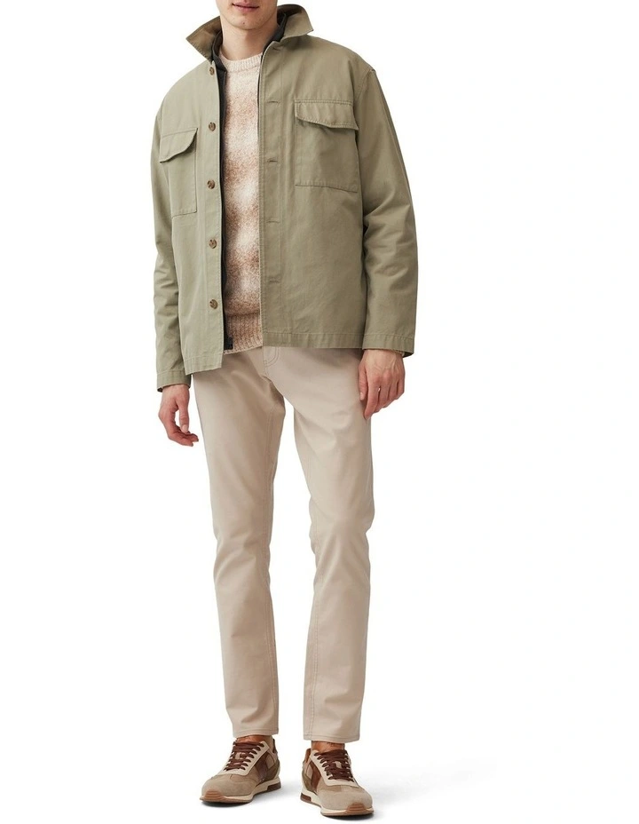 Brymer Straight Jean Regular Leg in Stone