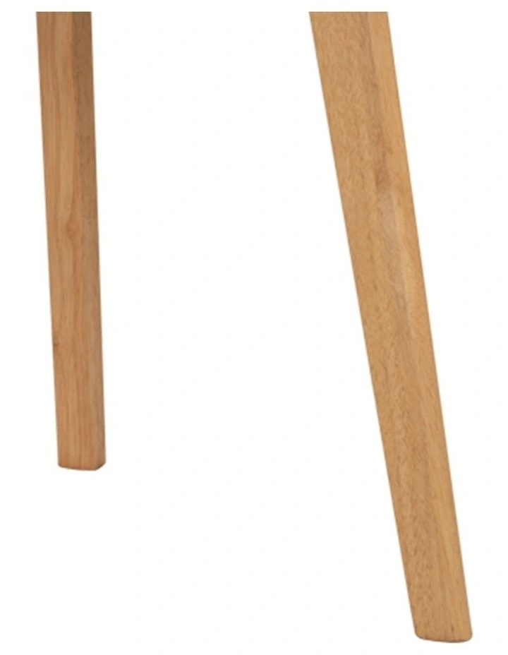 Werner Extendable Dining Table 150cm-195cm in Natural/White