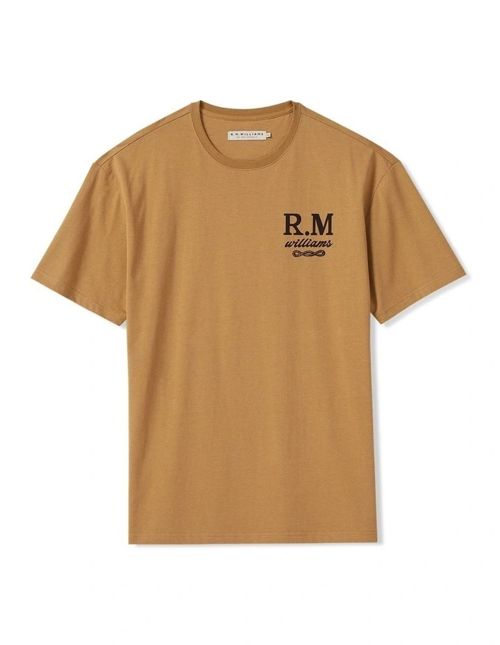 Mark of Quality T-Shirt in Brown Bark