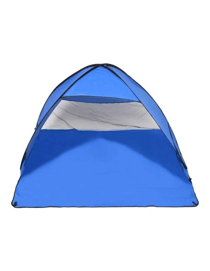 4 Person Pop Up Beach Tent in Blue