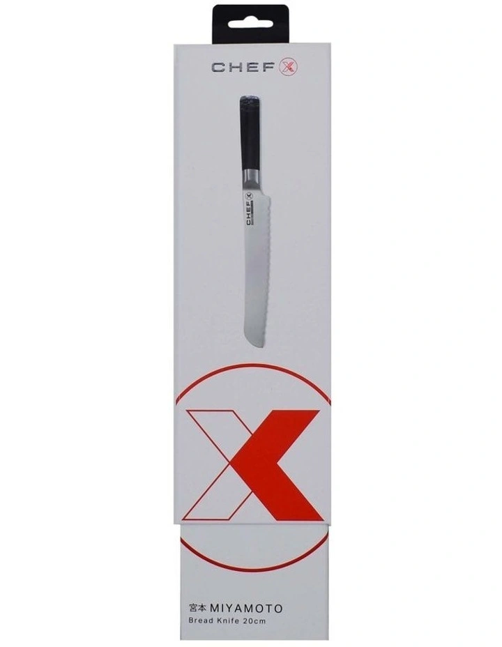 Miyamoto 20cm Bread Knife Silver