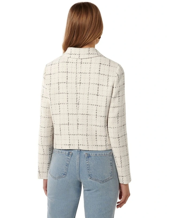 Rue Boucle Jacket in White