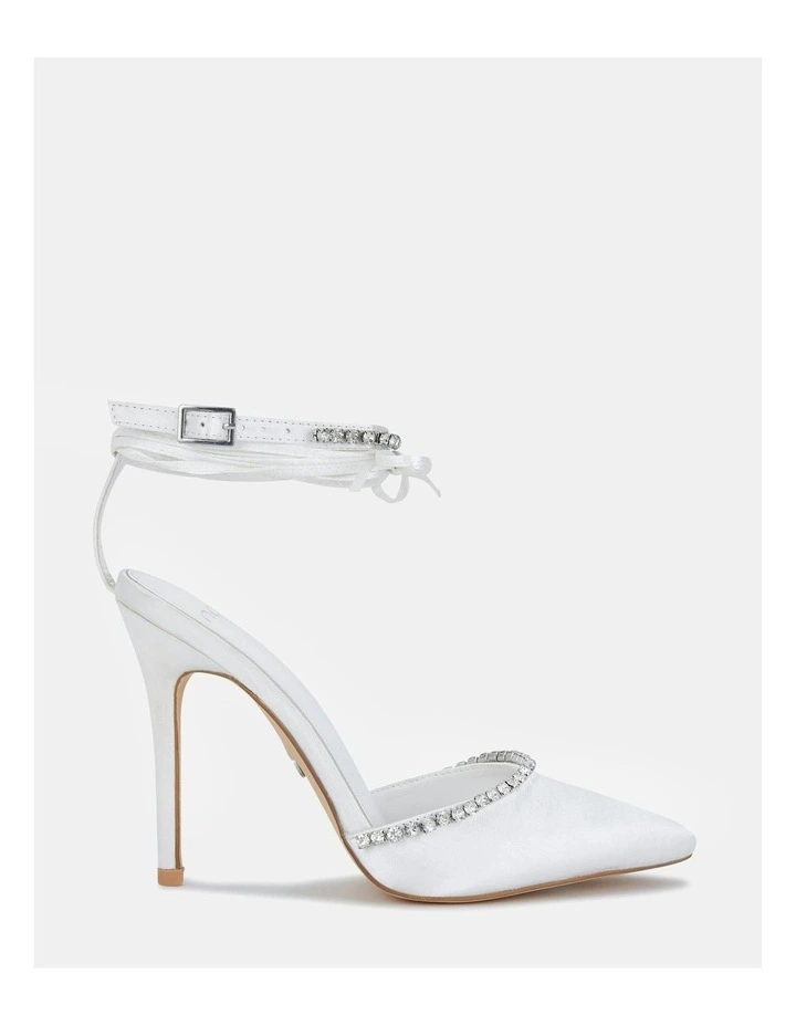 Zirgo Stilettos in White