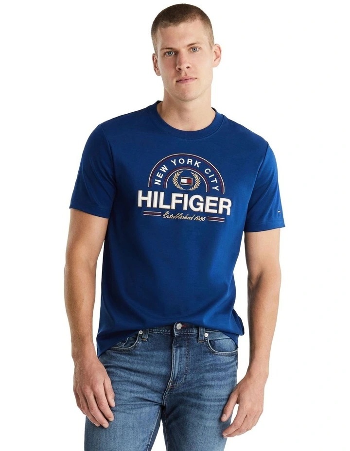 Icon Hilfiger Tee in Blue