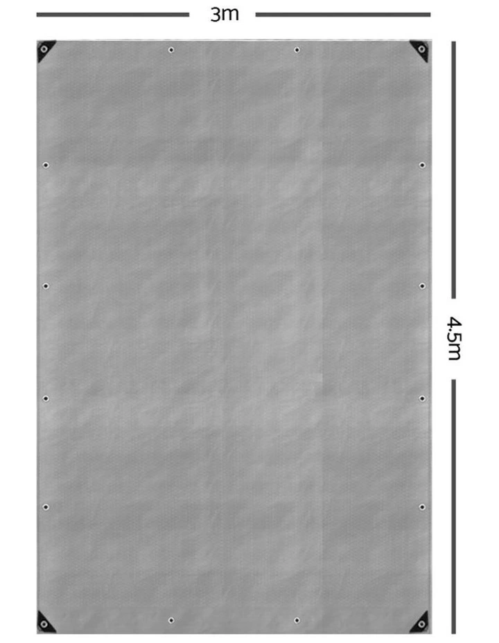 3x4.5m Heavy Duty Poly Tarp