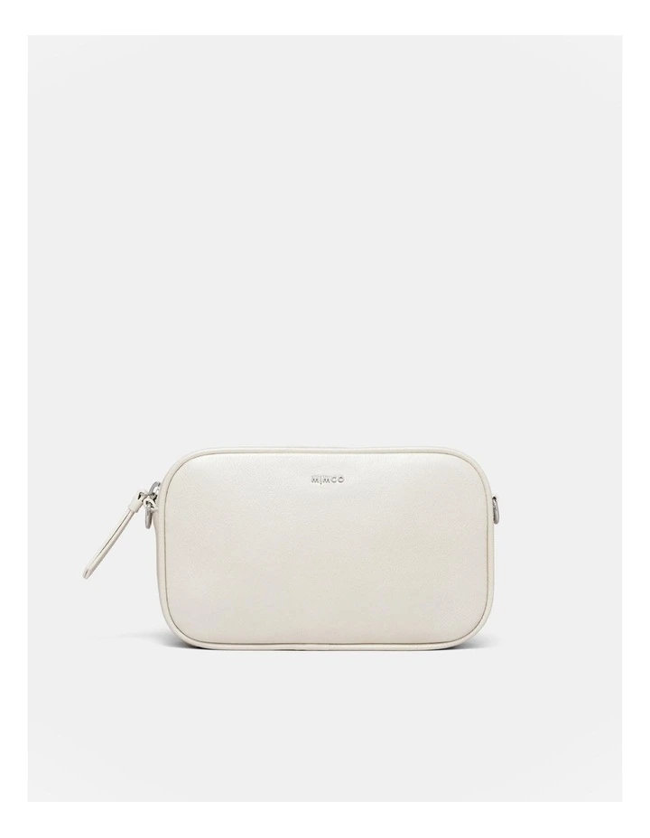 Classico Pouch in Pearlised White