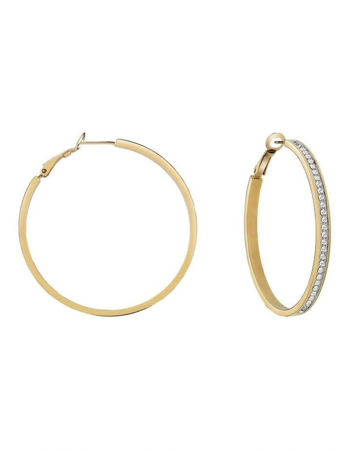 Color My Day 50mm Earrings in Gold