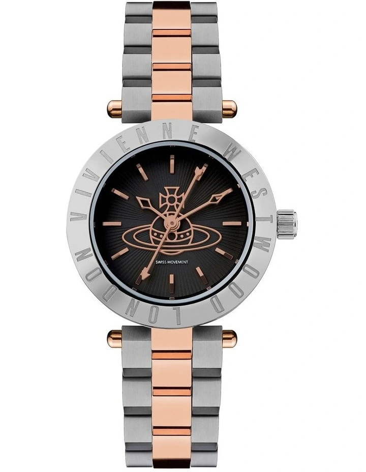 Westbourne Orb Stainless Steel Watch in Gold
