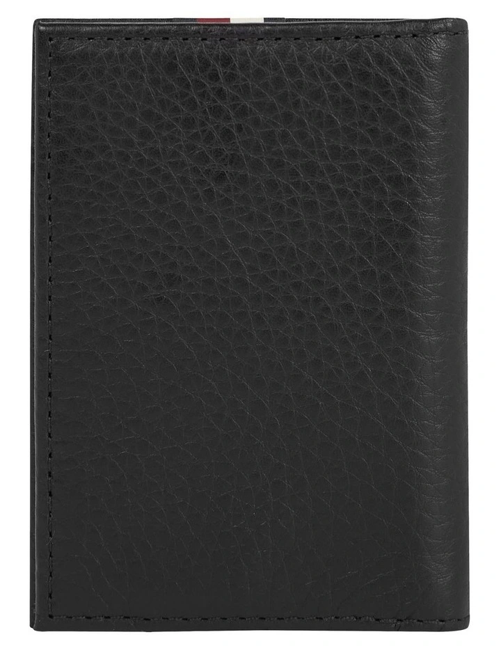 Premium Leather Bifold Wallet in Black