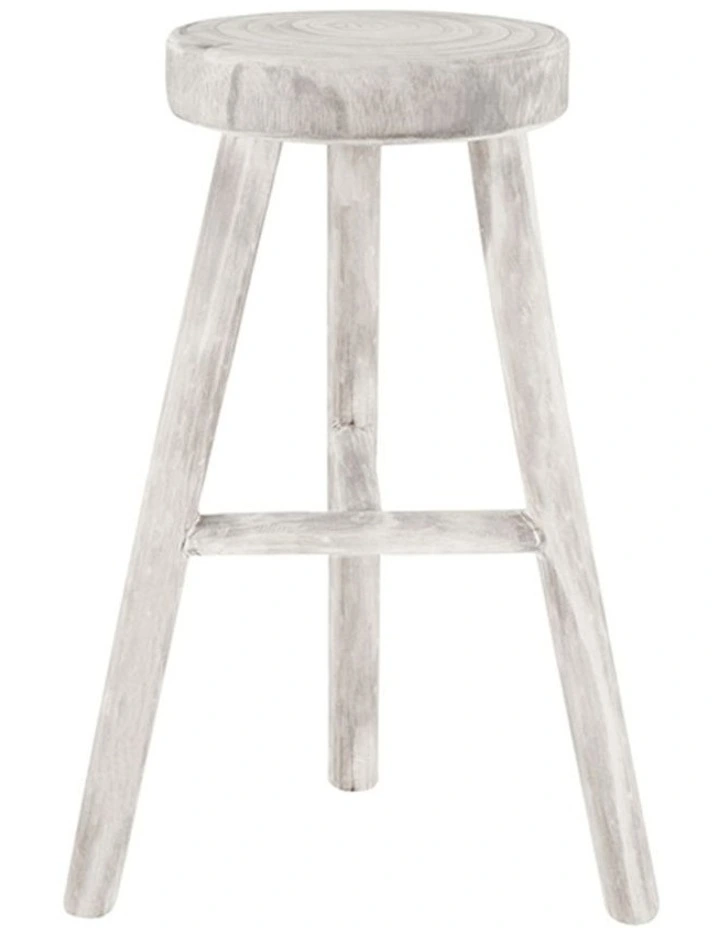 Sena Dcor Seat Stool Chair in Grey