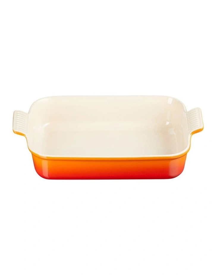 Heritage Rectangluar Deep Dish 32cm in Volcanic