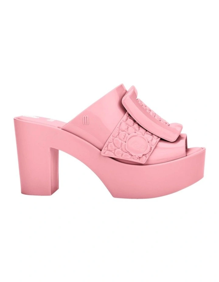 Melissa Viktor And Rolf Buckle Up Mule in Pink