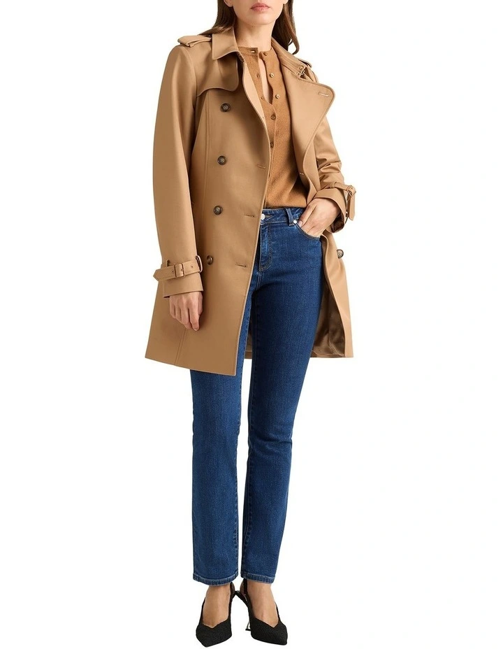 Eda Trench Coat in Camel