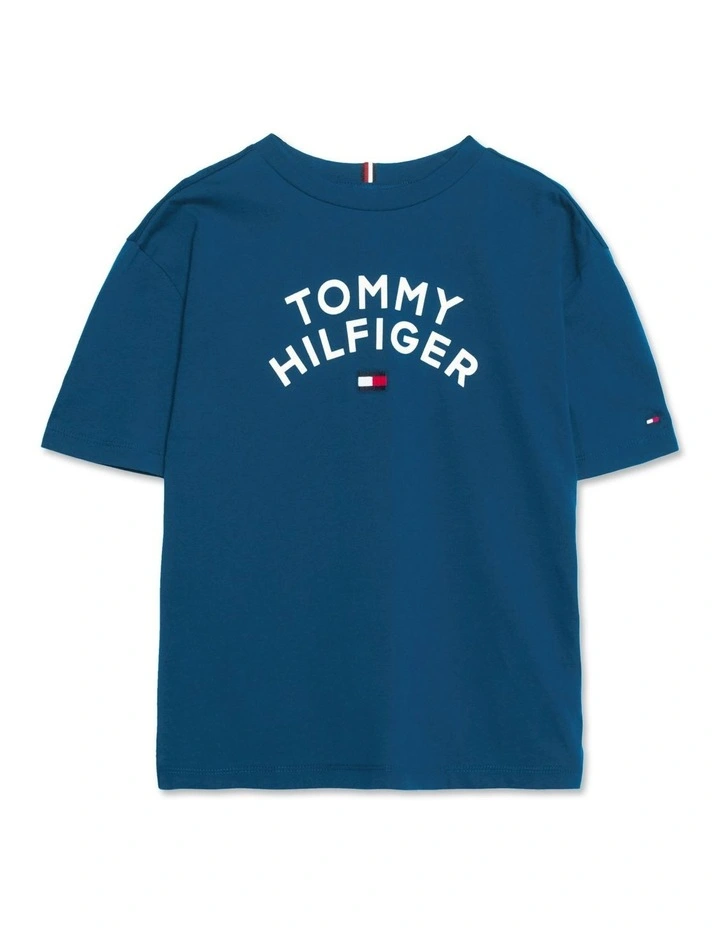 Boys 8-16 Graphic Logo Archive Fit T-Shirt in Blue