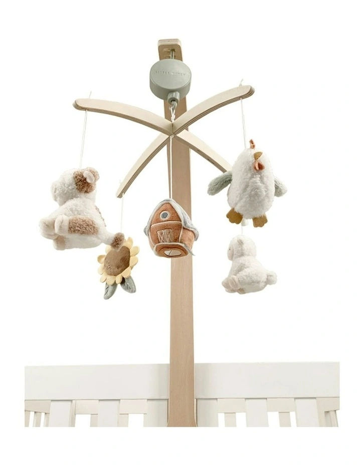 Little Farm Wooden Music Mobile Nursery