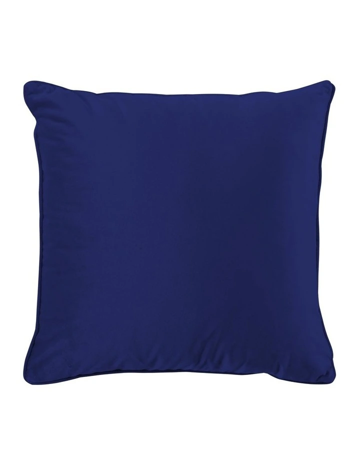 Bronte Velvet Cushion 45x45cm in Sapphire Blue