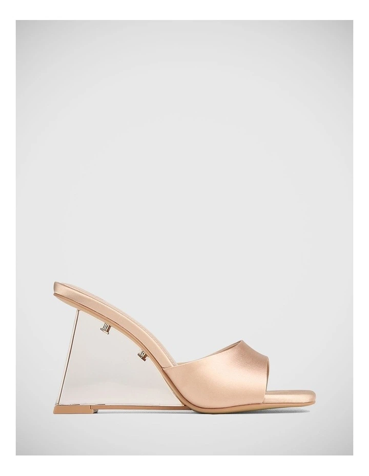 Reynolds Satin Sandal in Pink