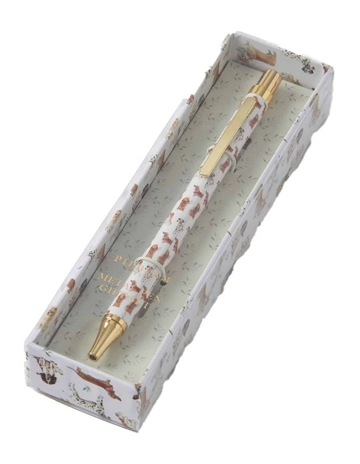 14cm Metal Pen with Gift Box in Pawfect