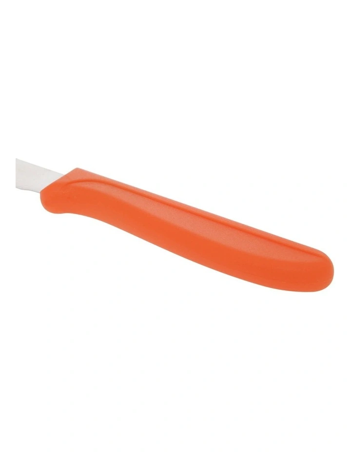 Serrated Utility Knife 11cm in Orange
