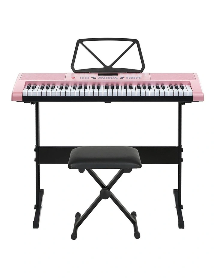 61 Keys Electronic Piano Keyboard with Stand Stool