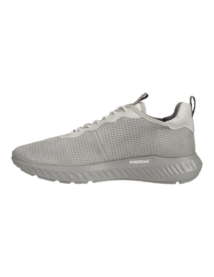 ATH-1F Leather Sneakers in Grey